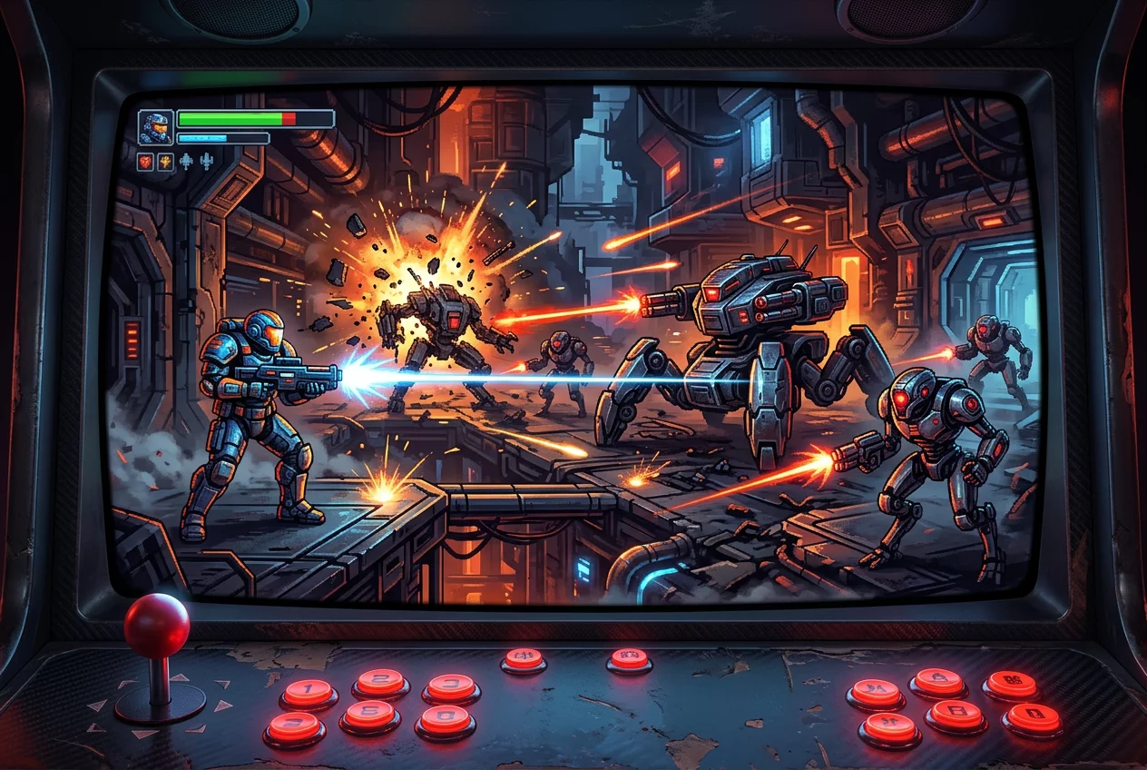 Robots Attack Force